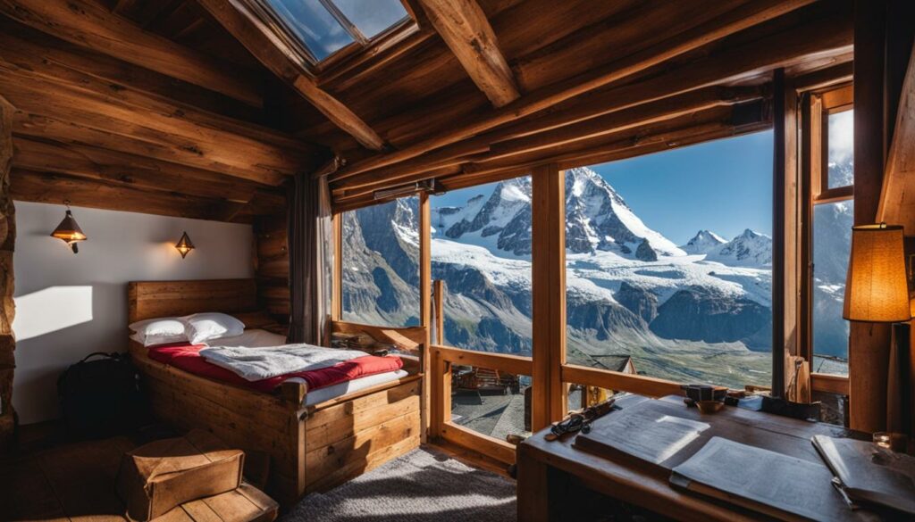 Eiger climbing accommodation