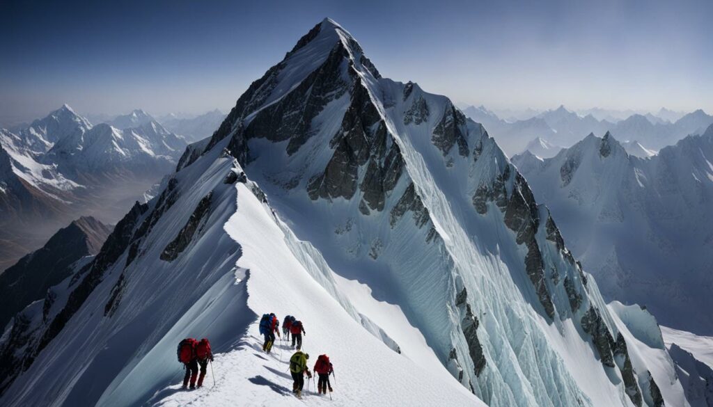 Northwest Ridge Route on K2